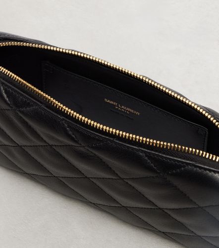 Clutch con cadena Cassandre de piel acolchada - Saint Laurent - Modalova