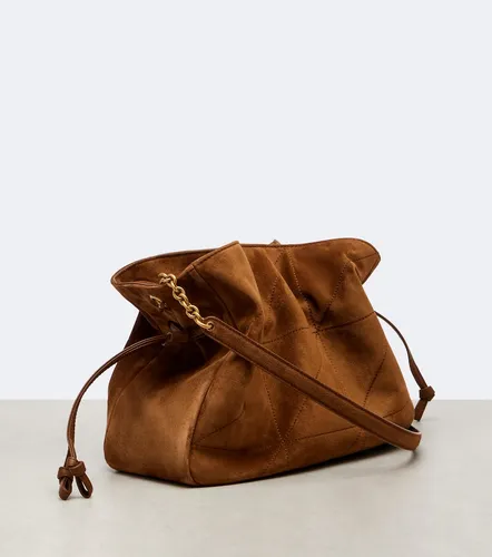 Jamie quilted suede shoulder bag - Saint Laurent - Modalova