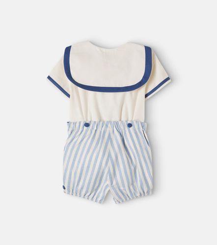 Bebé - set de top y shorts de algodón a rayas - Pepa London - Modalova
