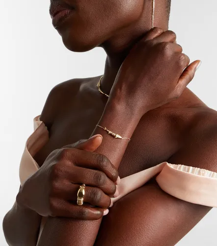 Yvonne Léon Bracciale a catena Marlin in 9kt con diamanti - Yvonne Leon - Modalova