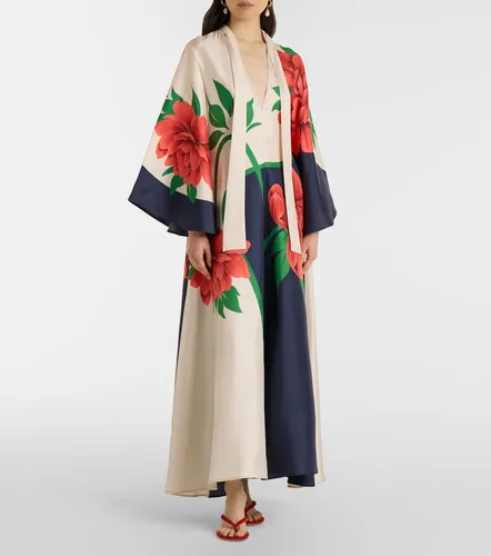 Vestido largo Magnifico de sarga de seda - La DoubleJ - Modalova