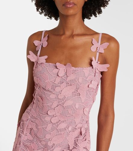 Besticktes Maxikleid aus Spitze - Blumarine - Modalova