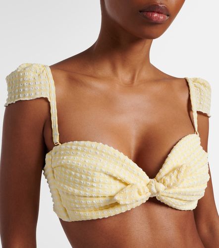 Montce Cabana gingham bikini top - Montce - Modalova