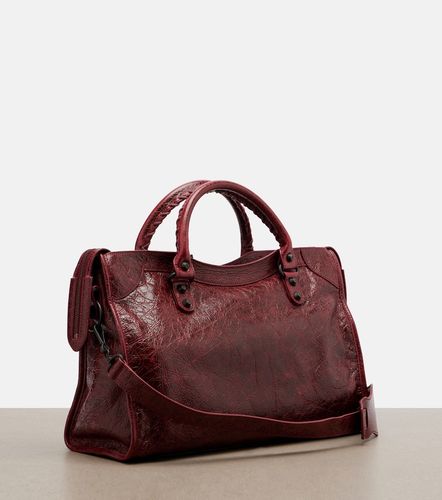 Le City Medium leather top-handle bag - Balenciaga - Modalova