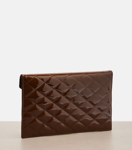 Pouch Paris de charol acolchado - Saint Laurent - Modalova