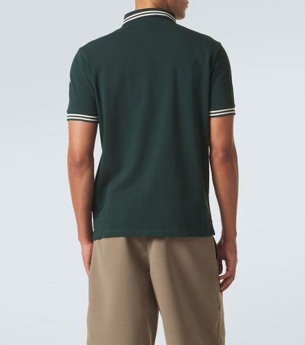Moncler Polo de piqué de algodón - Moncler - Modalova
