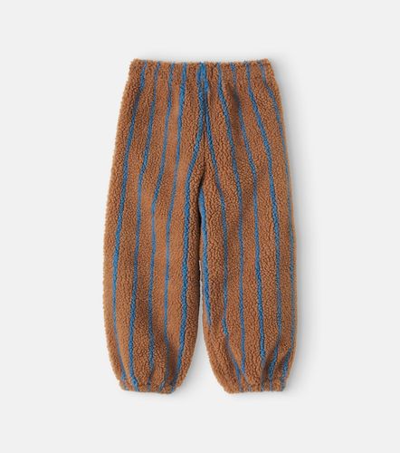 Pantalones deportivos de teddy a rayas - Tinycottons - Modalova