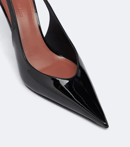 Anok patent leather slingback pumps - Amina Muaddi - Modalova