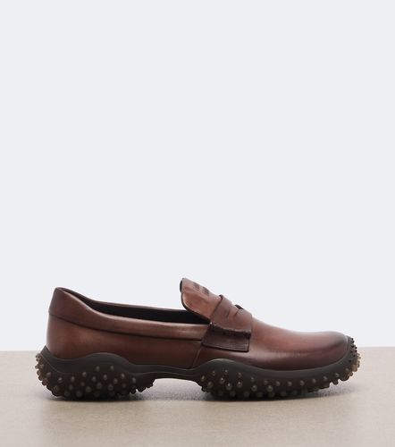 Miu Miu Mocasines de piel - Miu Miu - Modalova