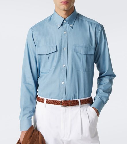 Camicia in chambray di cotone - Charvet - Modalova
