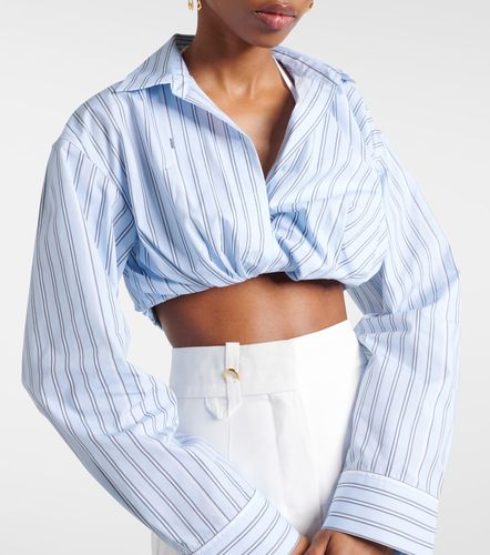 Top Bahia Courte in cotone a righe - Jacquemus - Modalova