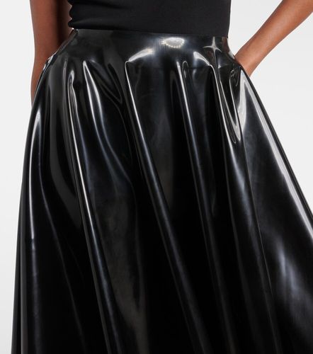 Alaia Latex midi skirt - Alaia - Modalova