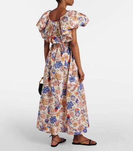 Vestido midi Francesca de popelín de algodón - Ulla Johnson - Modalova