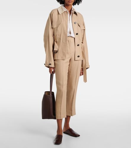 Dillon linen crepe jacket - Loro Piana - Modalova