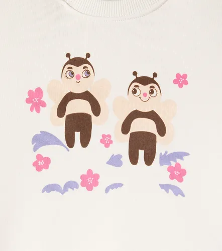 Sudadera de jersey de algodón estampada - Mini Rodini - Modalova