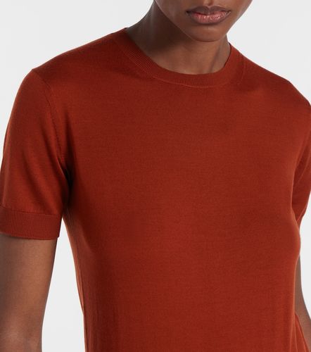 Camiseta de punto de lana - Saint Laurent - Modalova