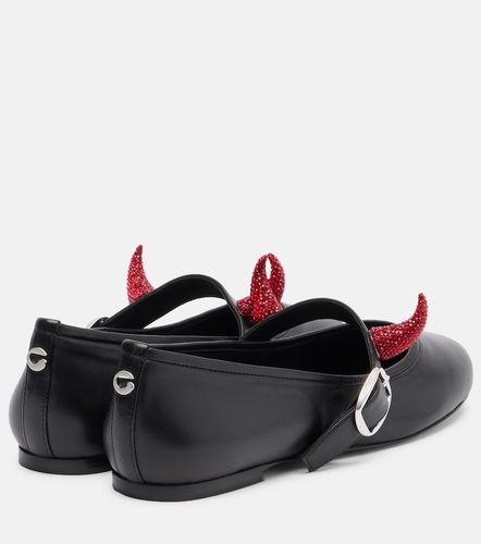 X DisneyÂ® leather Mary Jane flats - Coperni - Modalova