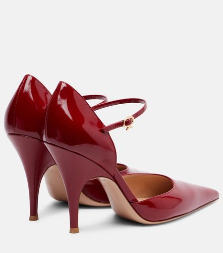 Sofia D'Orsay patent leather pumps - Gianvito Rossi - Modalova