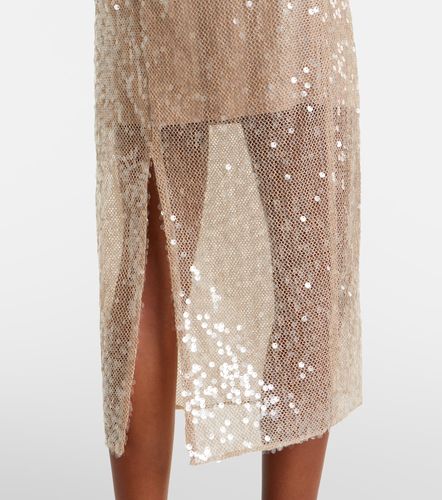 Falda midi Allora con lentejuelas - Veronica Beard - Modalova