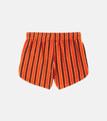 Shorts Striped Brick en mezcla de algodón a rayas - Bobo Choses - Modalova