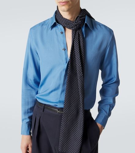 Tom Ford Camicia in cotone e seta - Tom Ford - Modalova