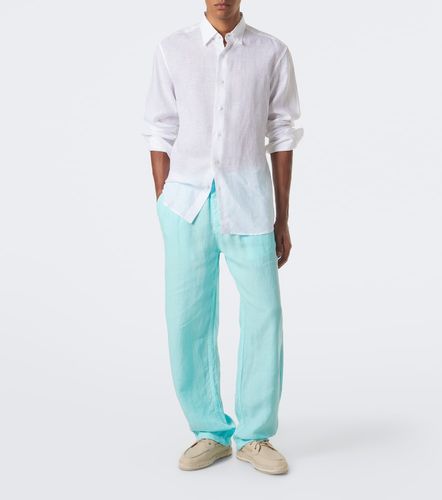 Pantaloni in lino a gamba larga - Vilebrequin - Modalova