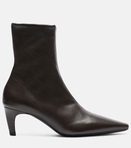 JUDE Cave leather ankle boots - JUDE - Modalova