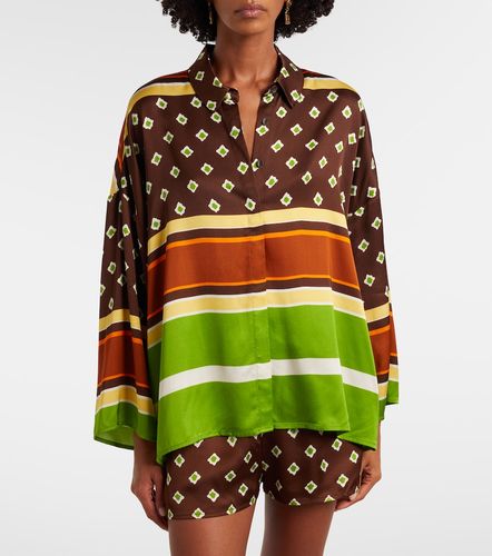 Camisa Cora de satén estampada - Faithfull - Modalova