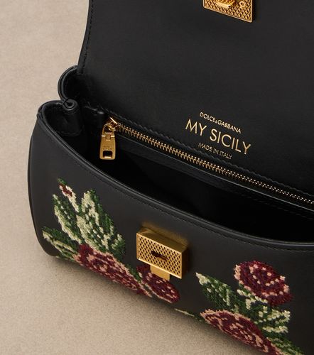 My Sicily Mini leather top-handle bag - Dolce&Gabbana - Modalova