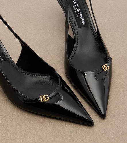 Slingback-Pumps DG aus Lackleder - Dolce&Gabbana - Modalova