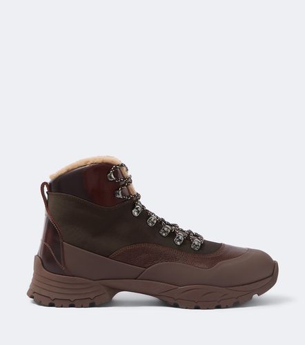 Schnürstiefel mit Shearling - Brunello Cucinelli - Modalova