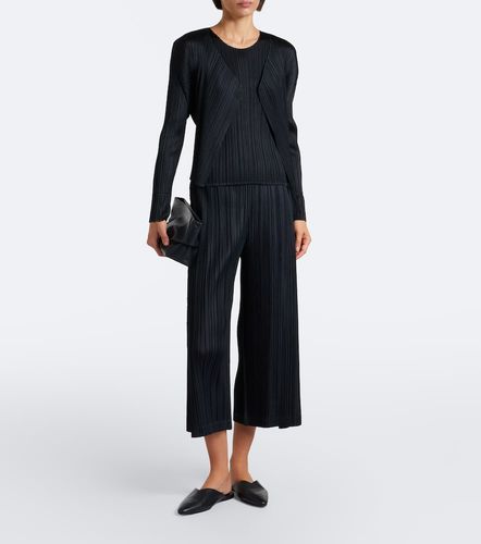 Basics pleated cardigan - Pleats Please Issey Miyake - Modalova