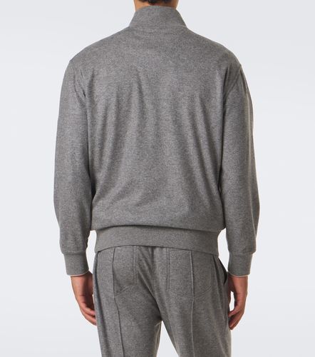 Jersey de cachemir con media cremallera - Brunello Cucinelli - Modalova