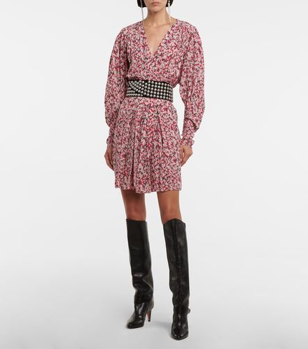 Vestido corto estampado - Marant Etoile - Modalova