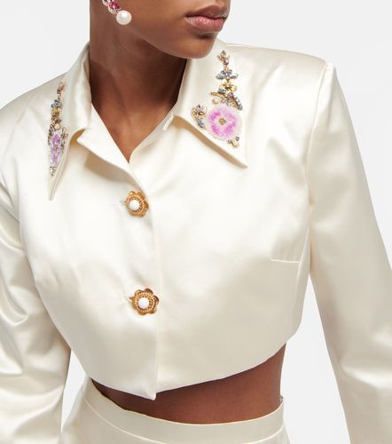 Bridal - Giacca e top in seta con decorazioni - Miss Sohee - Modalova