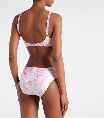Bel Air printed bikini top - Melissa Odabash - Modalova