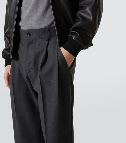 Pantaloni regular in misto lana - Dolce&Gabbana - Modalova
