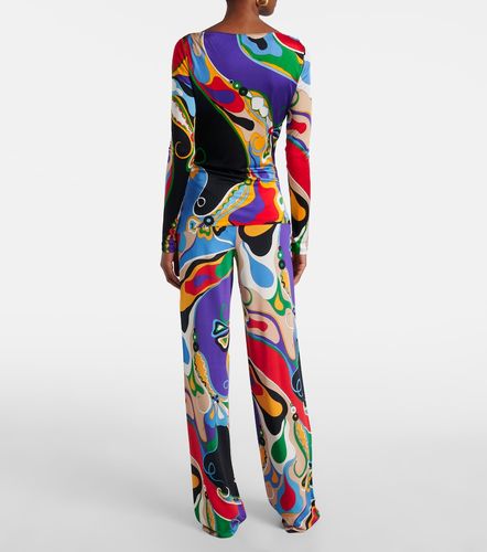 Pucci Orchidee jersey blouse - Pucci - Modalova