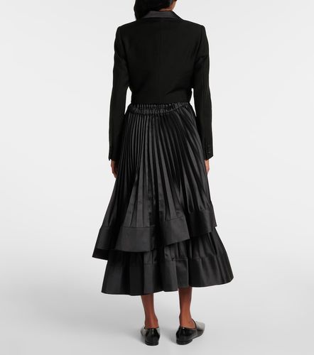 Giacca cropped in lana, mohair e seta - Noir Kei Ninomiya - Modalova