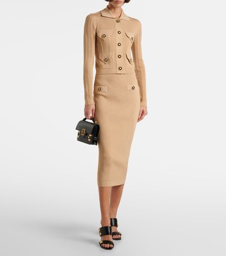Balmain Cárdigan acanalado - Balmain - Modalova