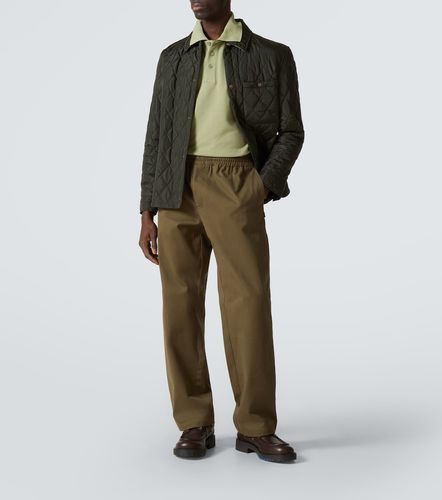 Burberry Polo de algodón bordado - Burberry - Modalova