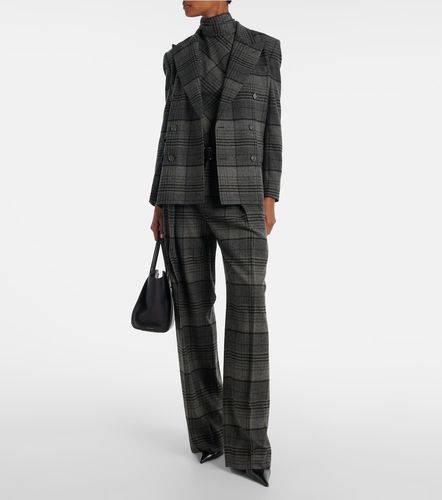 Jody checked wool wide-leg pants - Ralph Lauren Collection - Modalova