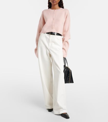 Toteme Cropped wool-blend cardigan - Toteme - Modalova