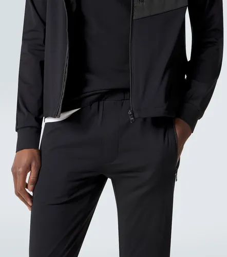 Pantaloni tapered in misto cotone e Re-Nylon - Prada - Modalova