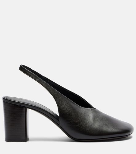 Glove leather slingback pumps - Lemaire - Modalova