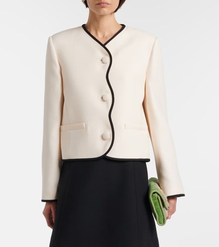 Valentino Jacke aus Crepe Couture - Valentino - Modalova