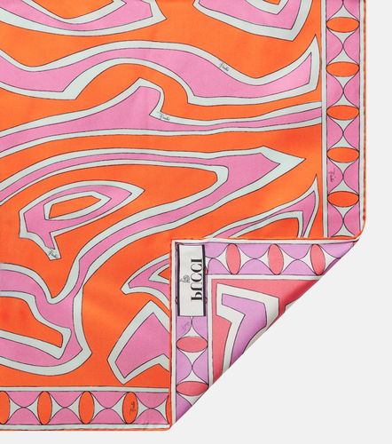 Pañuelo Labirinto de sarga de seda estampado - Pucci - Modalova