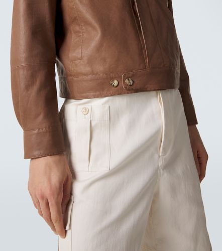 Brunello Cucinelli Chaqueta de piel - Brunello Cucinelli - Modalova