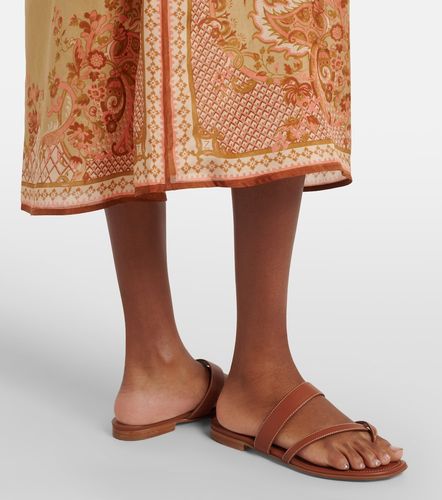 Vestido midi de seda estampado - Zimmermann - Modalova