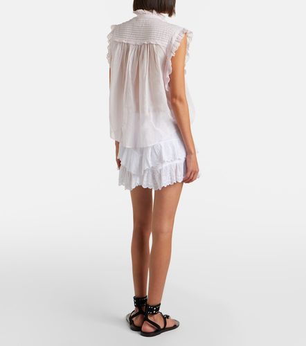 Jocadia broderie anglaise cotton shorts - Marant Etoile - Modalova
